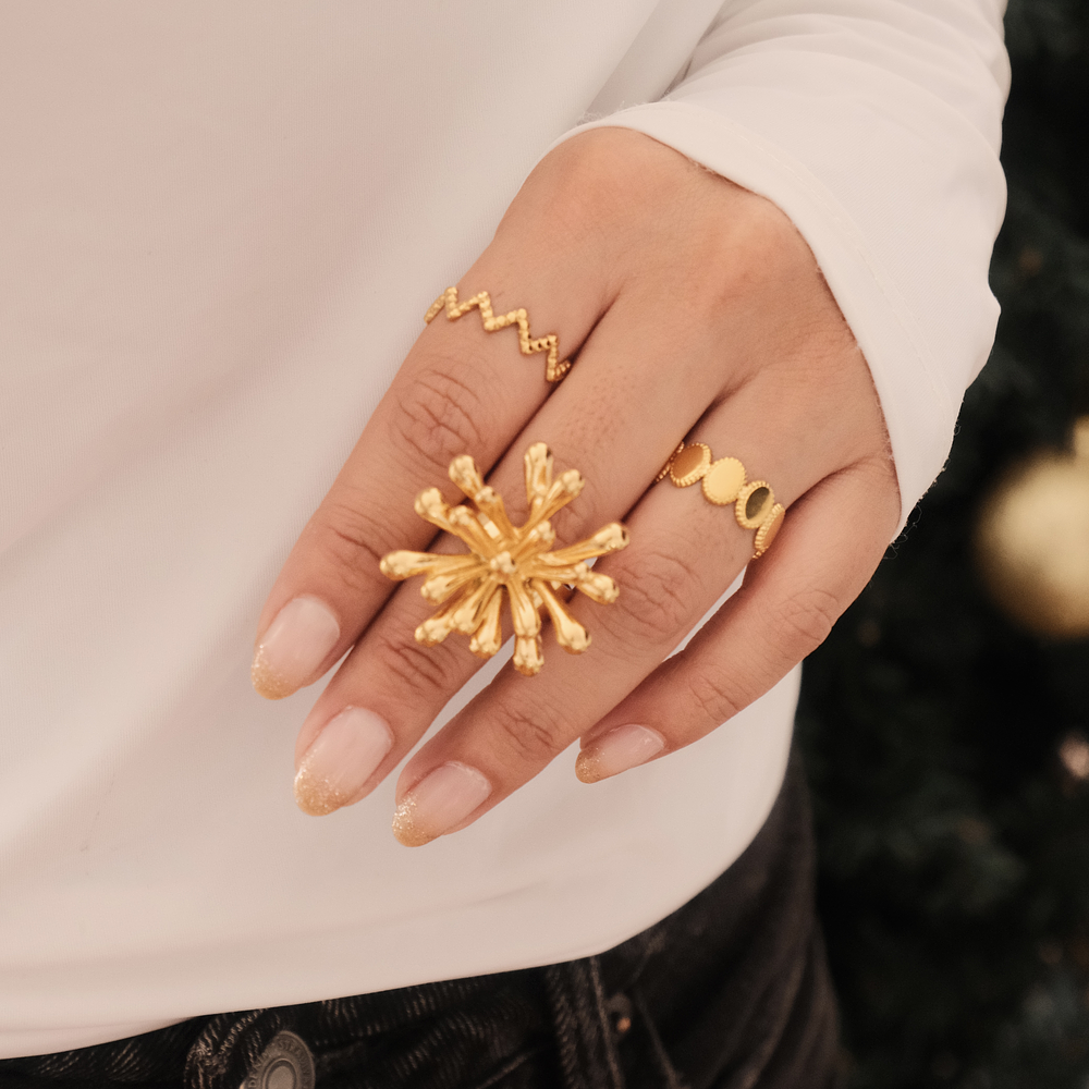 Anillo Zigzag Gold