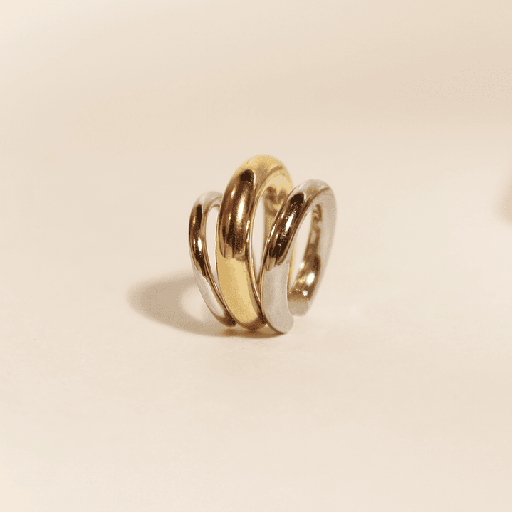 Earcuff Festa Tres Lineas Mix 3