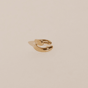 Earcuff Halo Dorado 