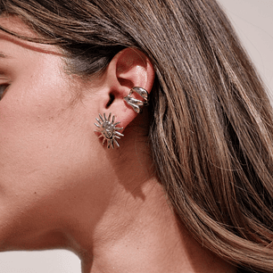 Aretes Calore Plateado (NUEVO) 