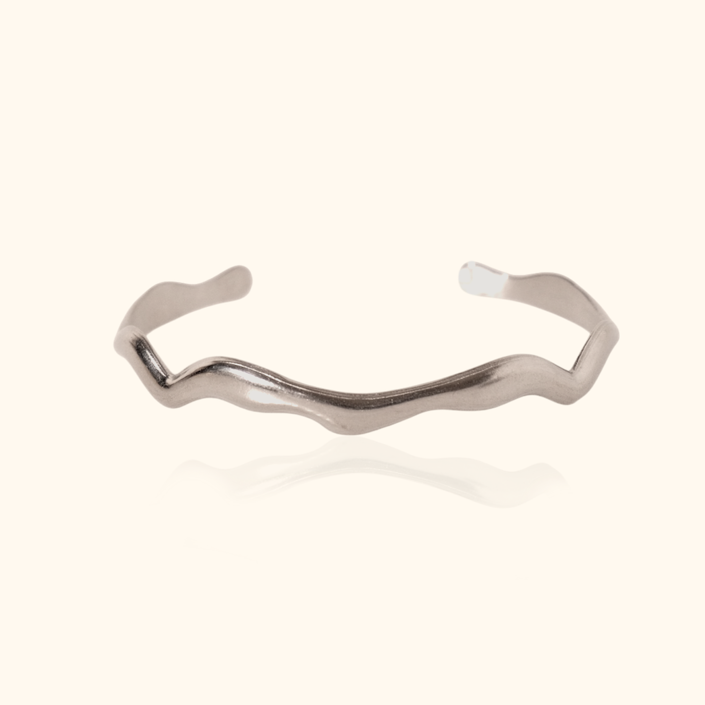 Pulsera Fluir Plateada 1