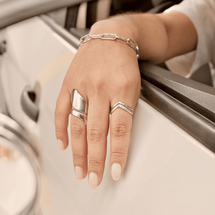 Anillo Sostenido Liso  2