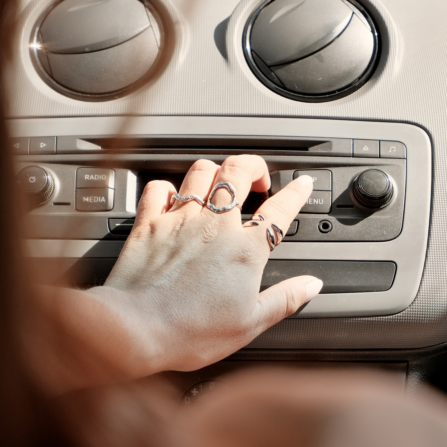 Anillo Vivir Plateado 2