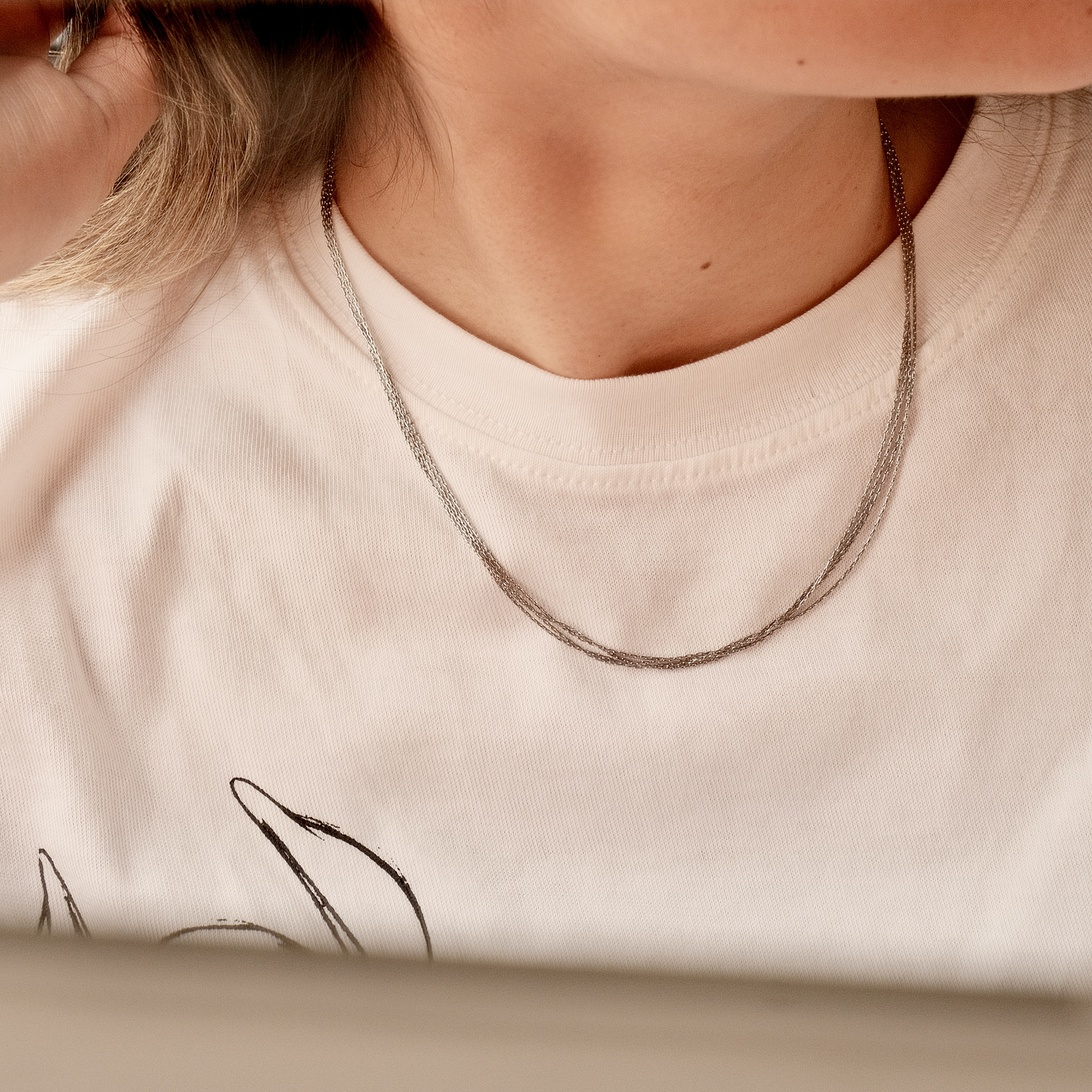 Collar al compás silver 1