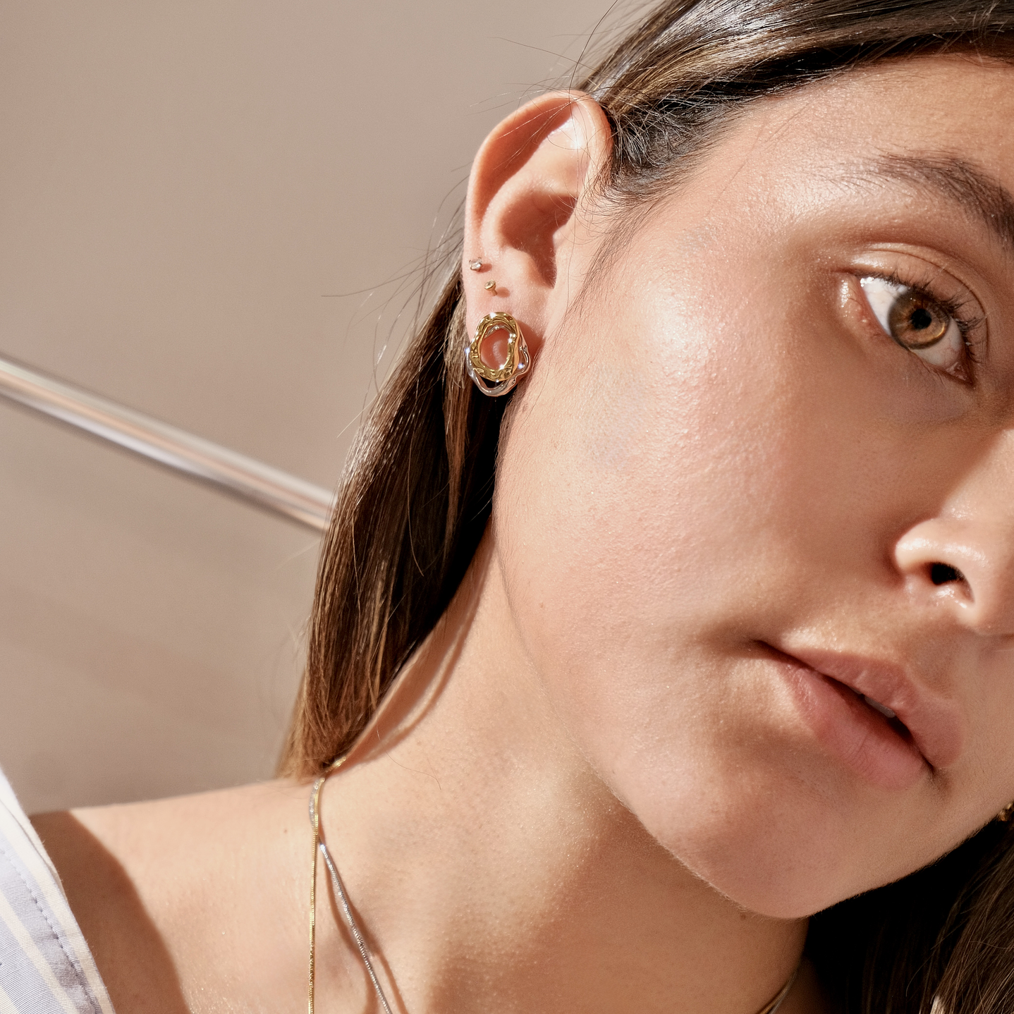 Aretes Earjacket Umbría - Aura 2