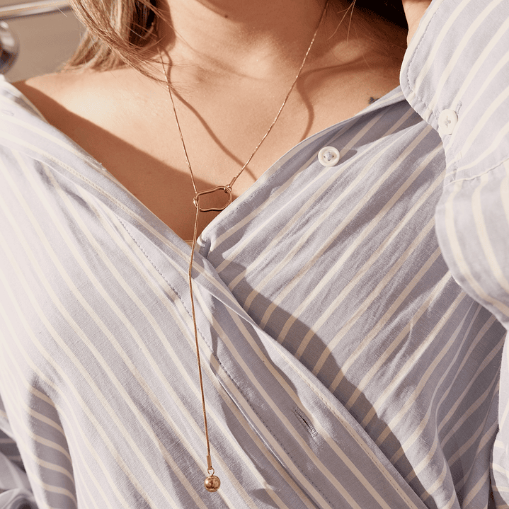 Cadena Órbita Dorada - Aura 4