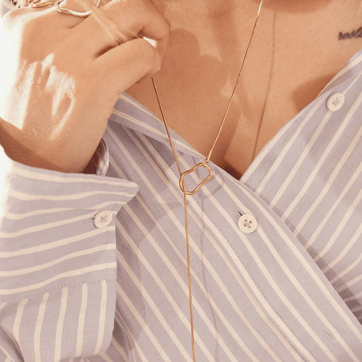 Cadena Órbita Dorada - Aura 2