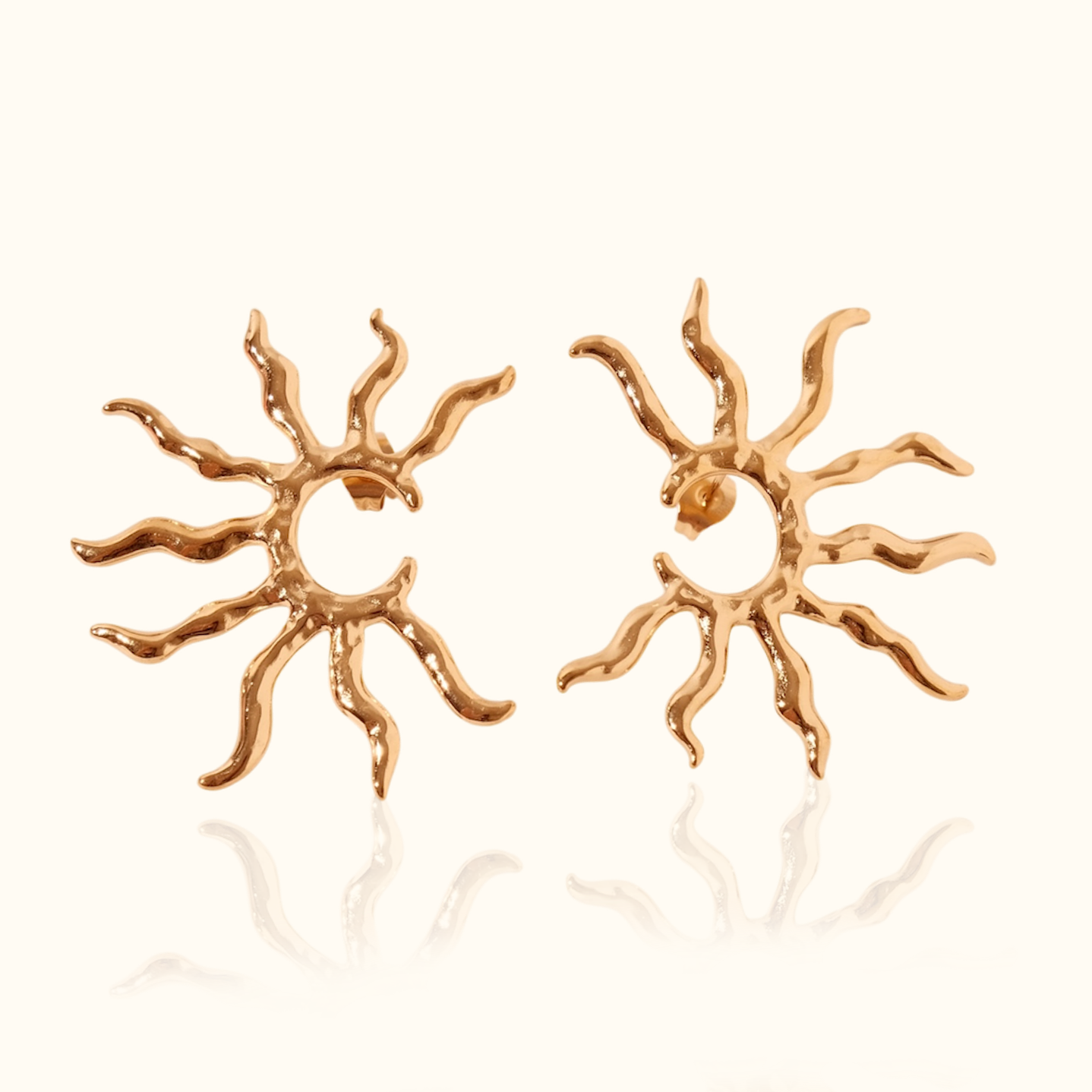 Aretes Solar Dorado - Astra 1