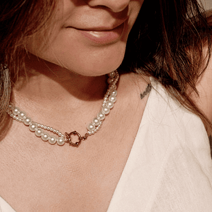 Chocker Isla - Summer Pearl