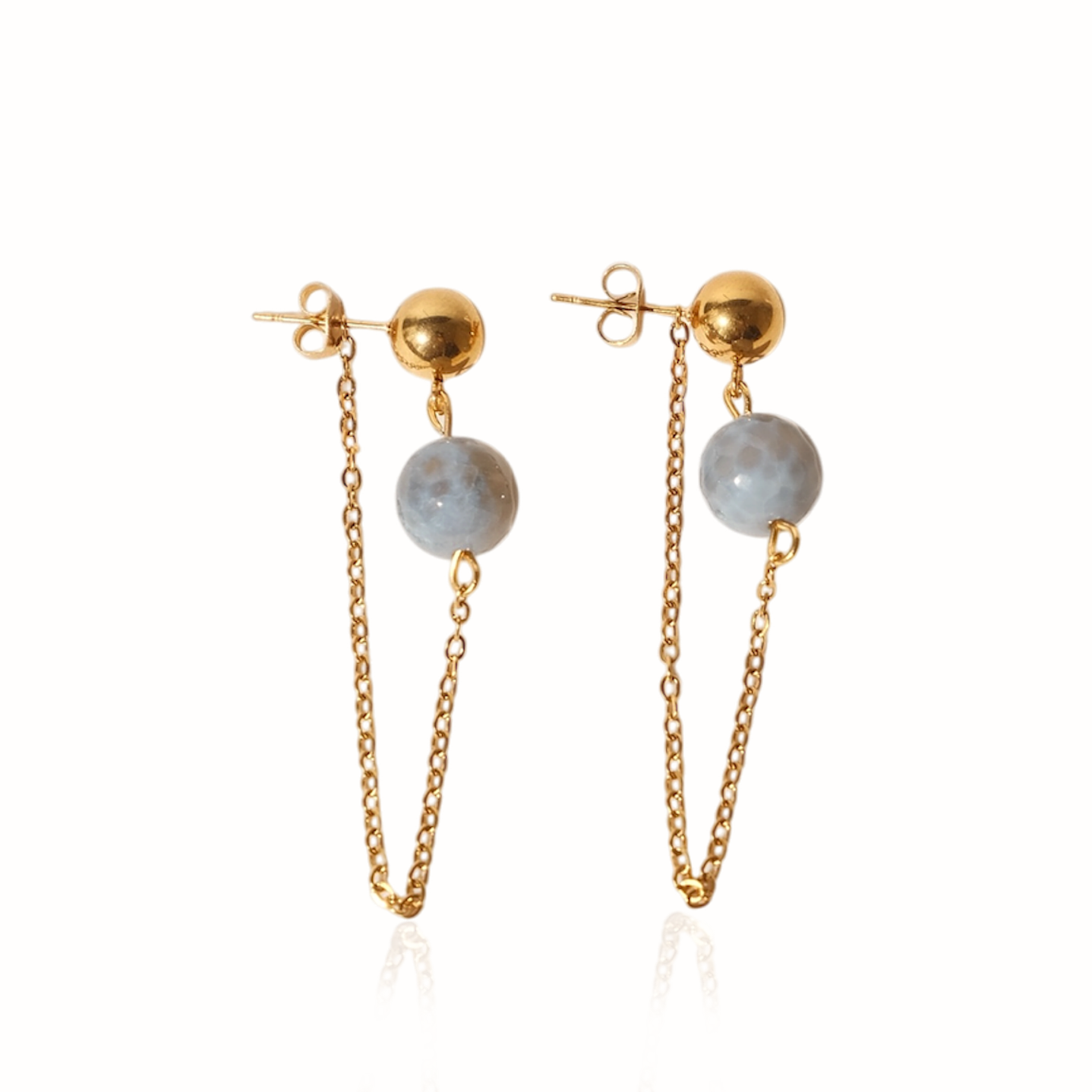Aretes Santa Cruz Azules - Summer Pearl 1