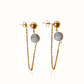 Aretes Santa Cruz Azules - Summer Pearl - Miniatura 1