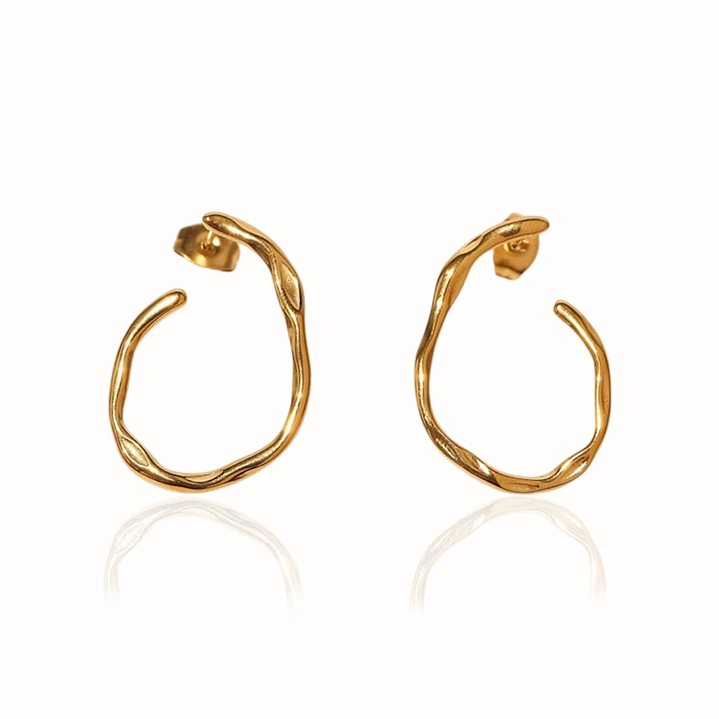 Aretes Enfoque Dorados - A Modo Propio 1