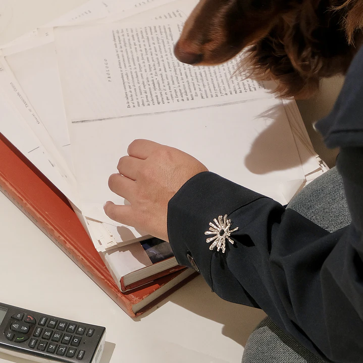 Prendedor A Modo Propio Plateado 2