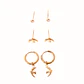 Set de 3 aretes Positano-Solmare (NUEVO). - thumbnail 1