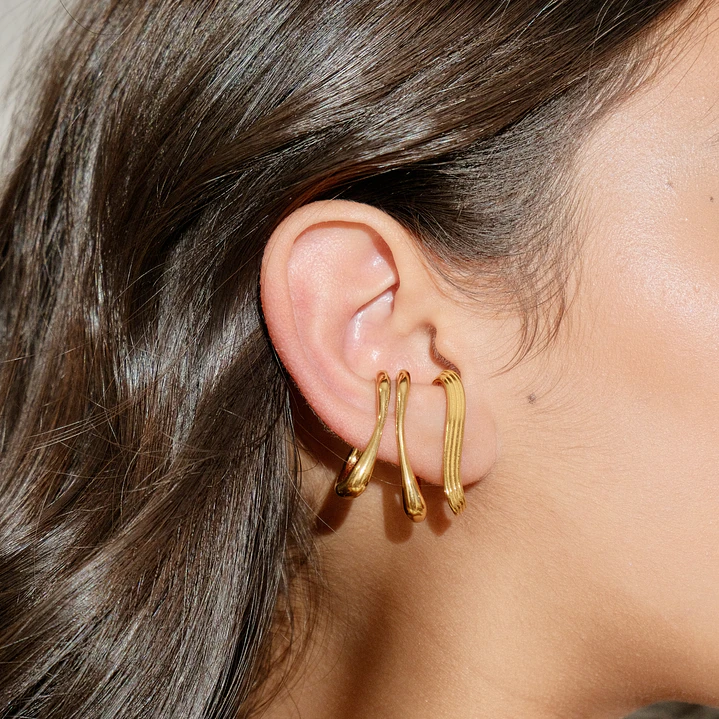 Earcuffs Doble Marea - Solmare (NUEVO)  2