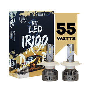 Kit Focos Led Irx H7 Chip Led Csp 55w Canbus Auto Rally Dakar