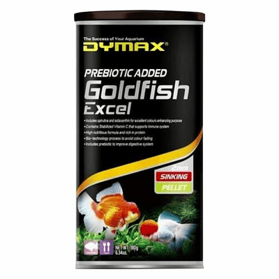 Dymax Goldfish Excel Granulos 400 Ml / 180 Gramos