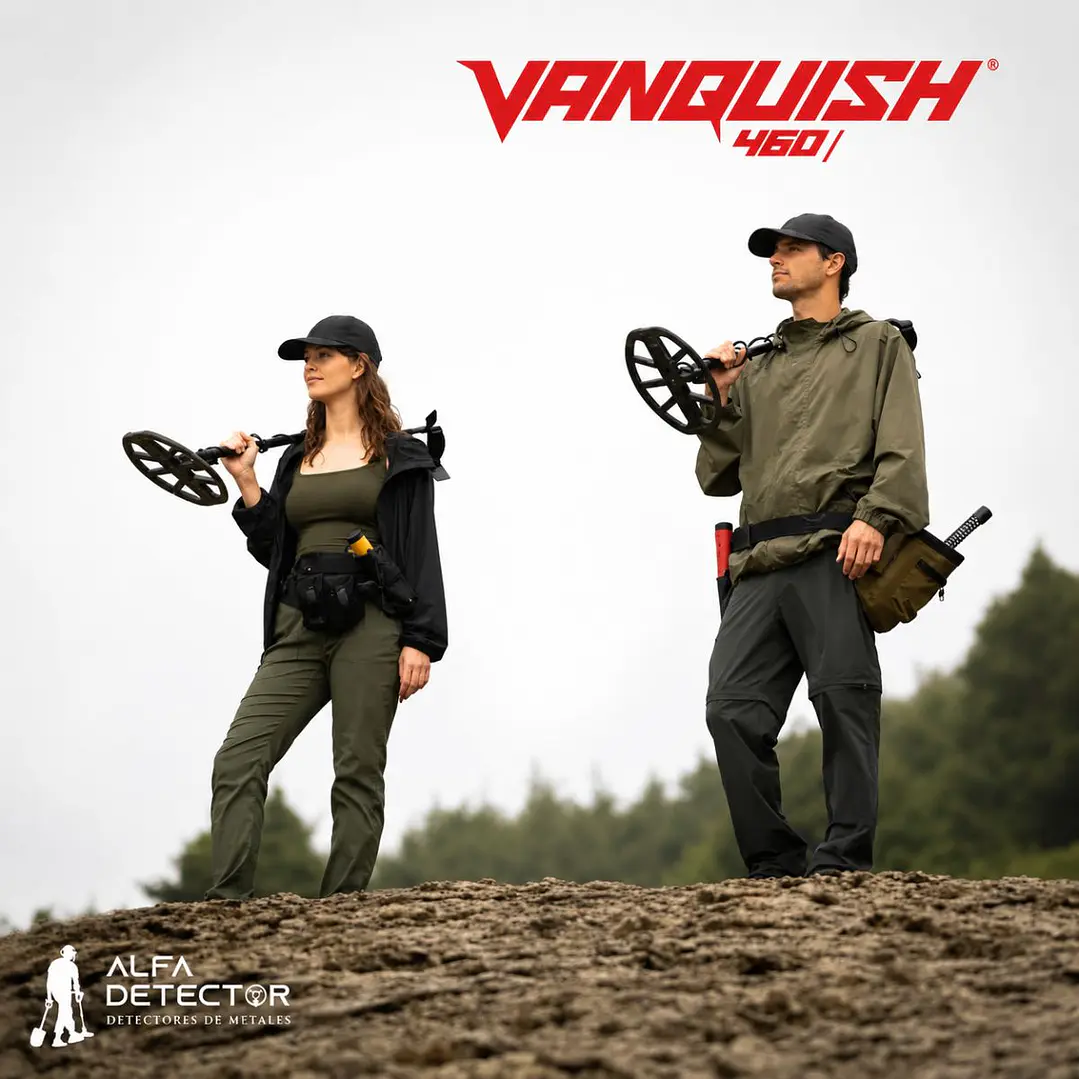 Detector de Metales Minelab VANQUISH 460 tecnología Multi-IQ 5