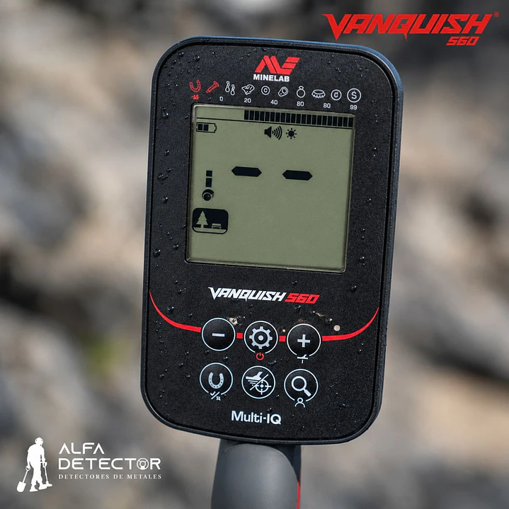 Detector de Metales Minelab VANQUISH 560 Multi-IQ 3