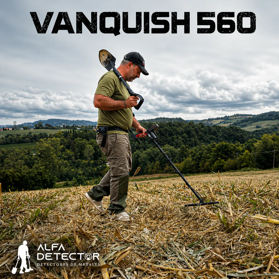 Detector de Metales Minelab VANQUISH 560 Multi-IQ 6