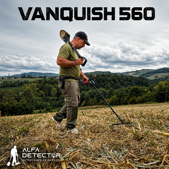 Detector de Metales Minelab VANQUISH 560 Multi-IQ 6