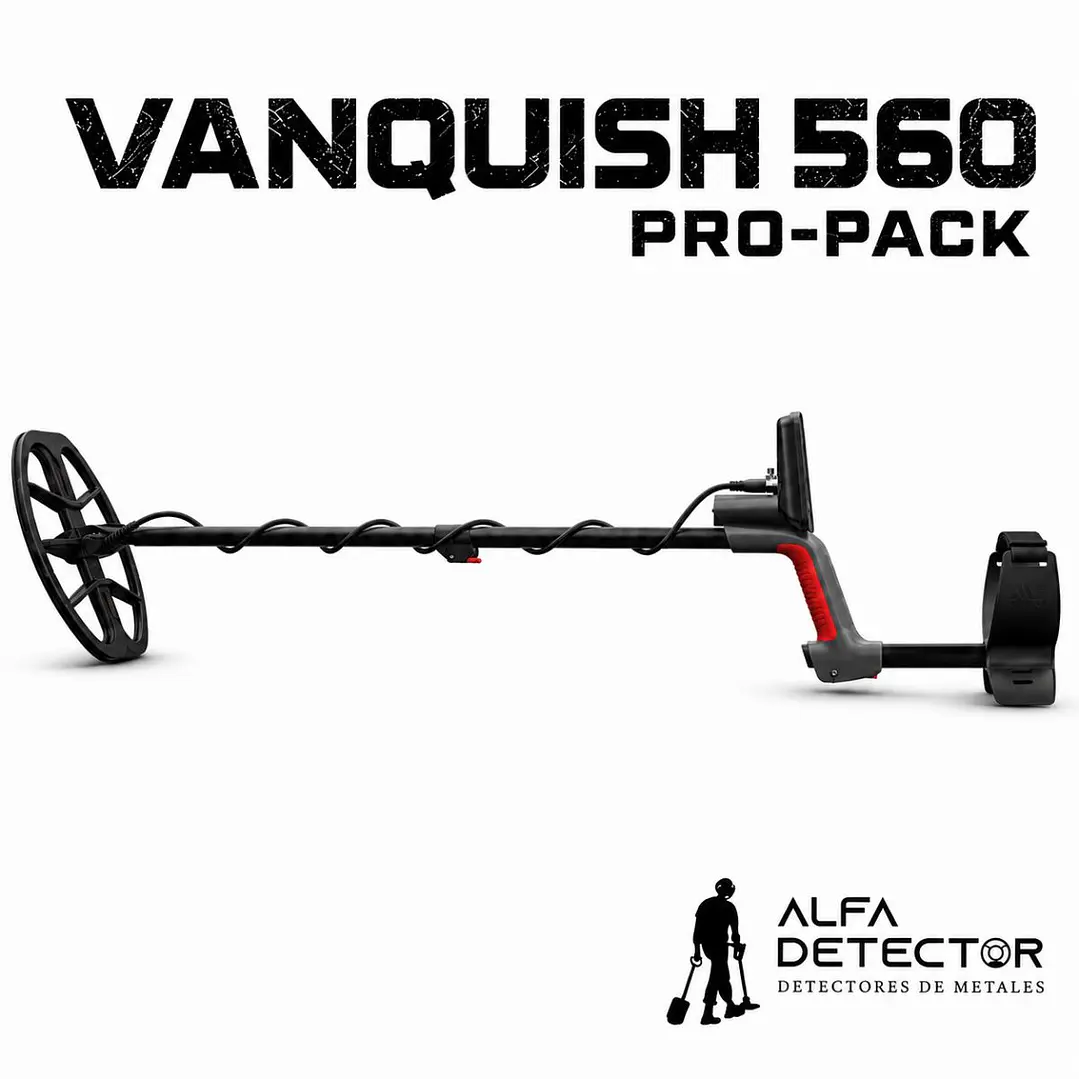Detector de Metales Minelab Minelab VANQUISH 560 Pro Pack Multi-IQ 4