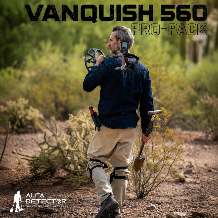 Detector de Metales Minelab Minelab VANQUISH 560 Pro Pack Multi-IQ 6