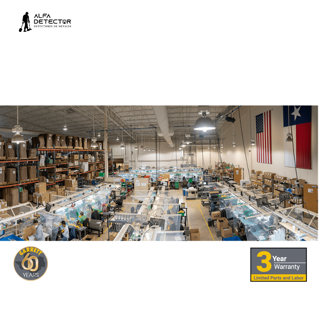 Detector de Seguridad Portátil Garrett Guide Profesional 5