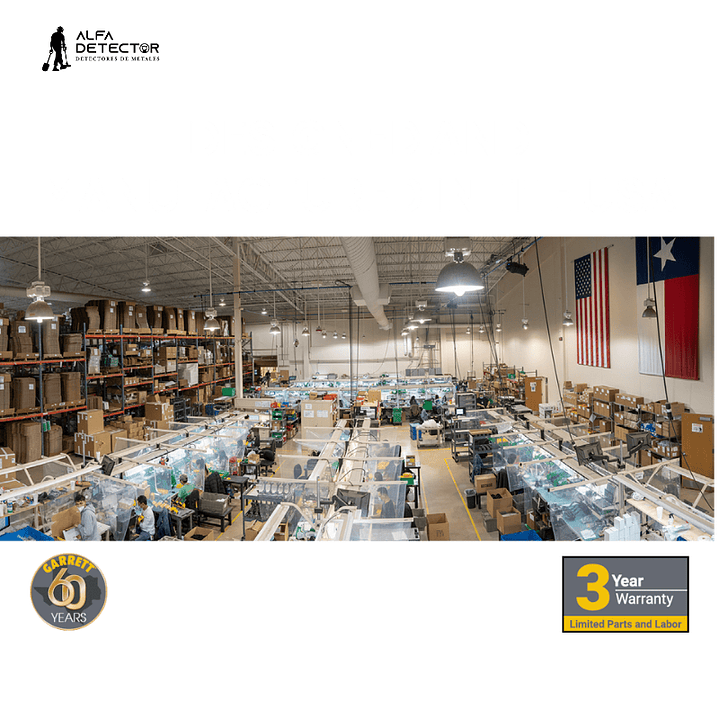 Detector de Seguridad Portátil Garrett Guide Profesional 5