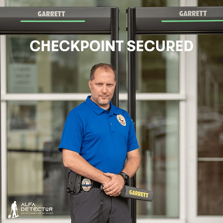 Detector de Seguridad Portátil Garrett Guide Profesional 7