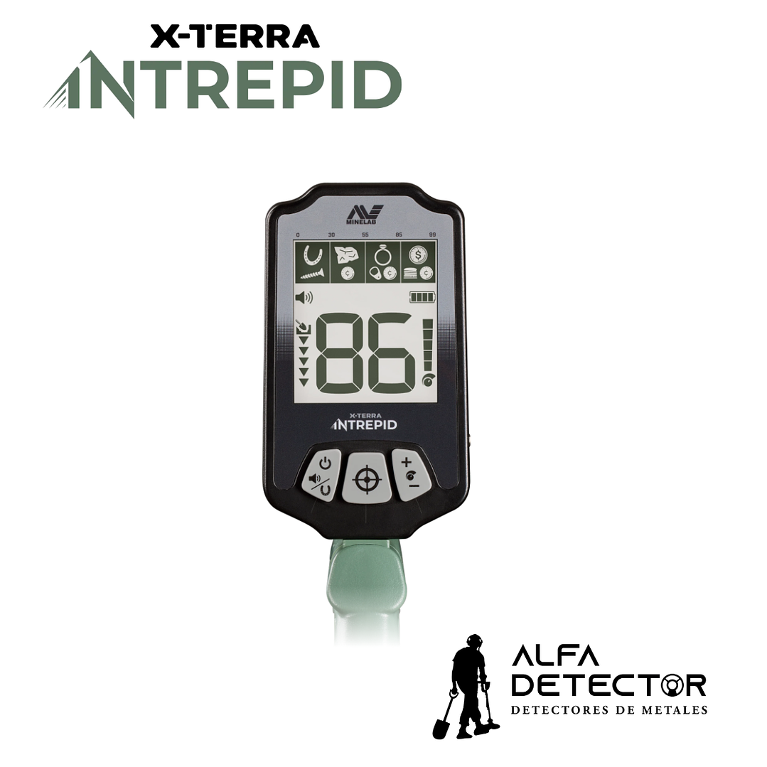 Detector de Metales Minelab X-TERRA Intrepid | Ideal para Principiantes 2