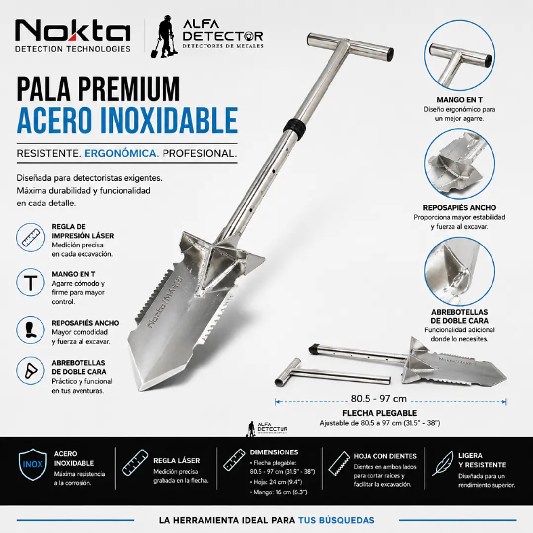 Nokta Makro Pala Premium Shovel 2