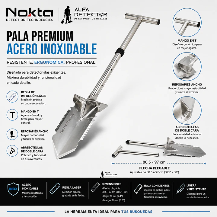 Nokta Makro Pala Premium Shovel 2