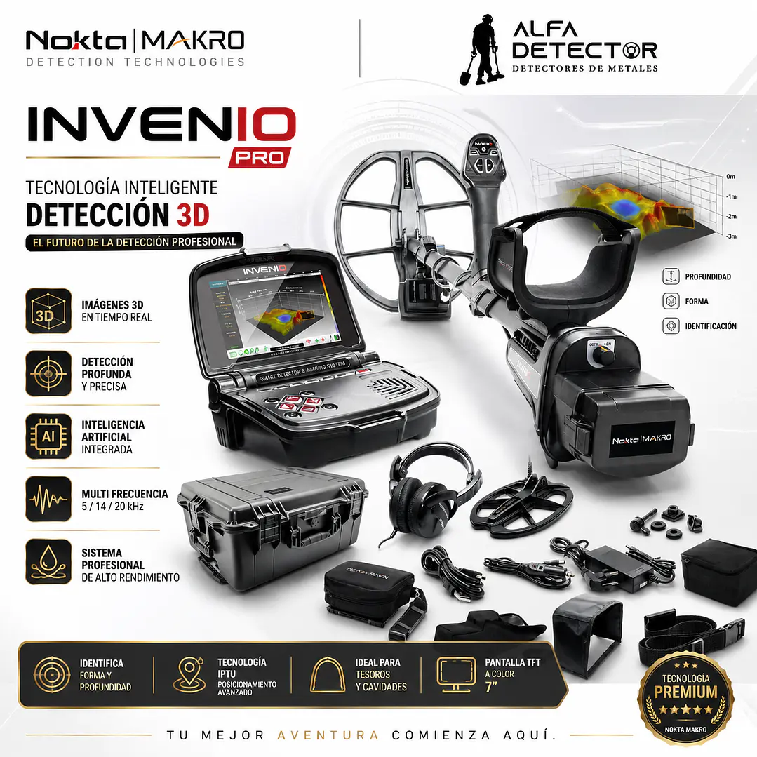 Detector de Metales Nokta Makro Invenio pro 2