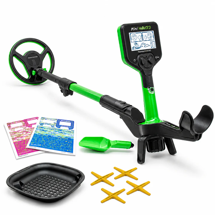 Detector de Metales Nokta Makro Mini Hoard Cool Kit 1