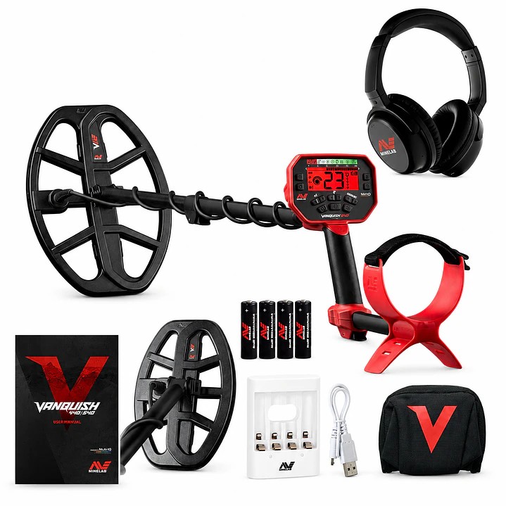 Detector de Metales Minelab Vanquish 540 Pro Pack 1