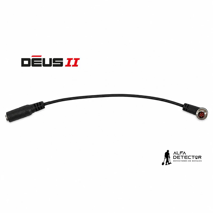 XP Adaptador para Auriculares DEUS II  | Accesorio Original XP Metal Detectors 3