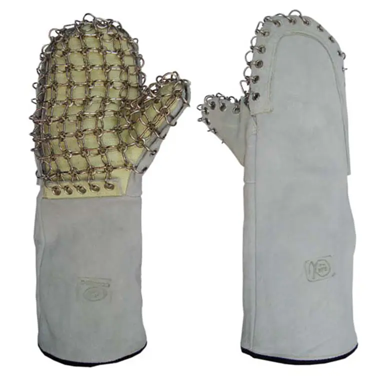 PAR GUANTE MITON KEVLAR CON CADENA 1