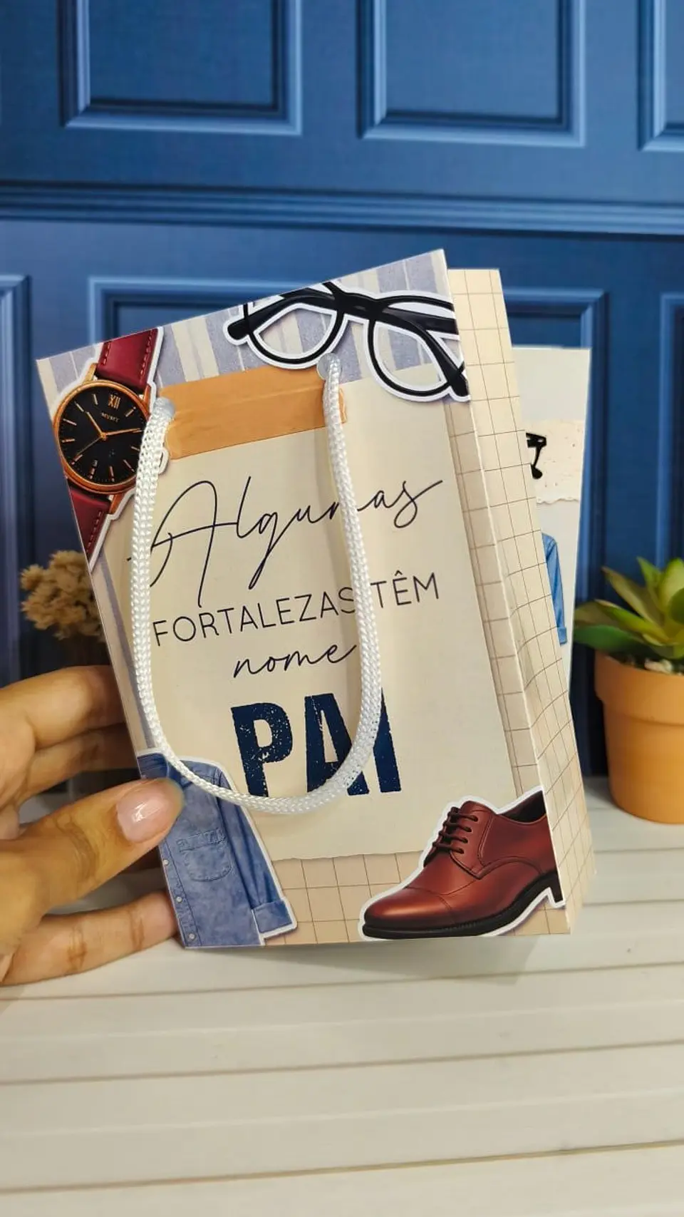 Sacolinha com alça - Dia dos Pais 2