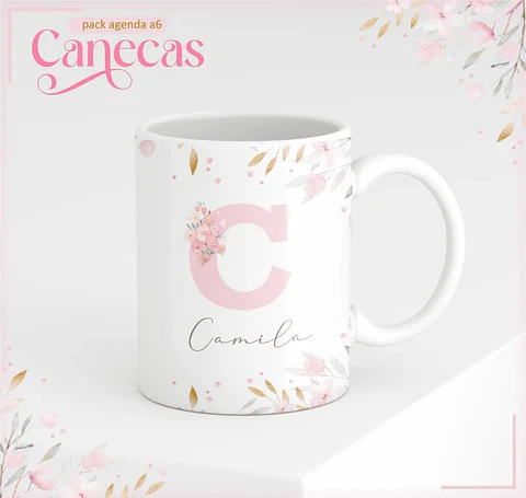 Agenda Permanente – A6 Floral Delicada