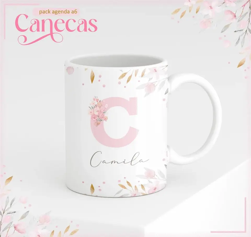 Agenda Permanente – A6 Floral Delicada 2