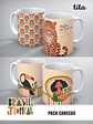 Brasil Tropical – Kit Sublimação – Caneca e Ecobags - Thumbnail 5