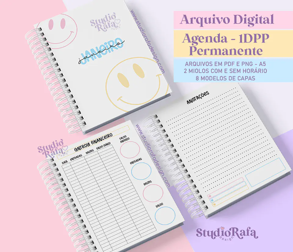Agenda Permanente Smile – 1DPP 3
