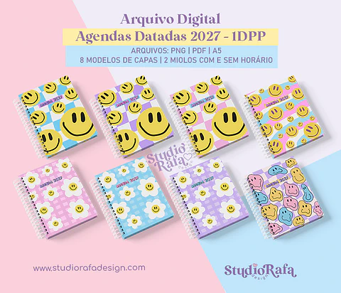 Agenda Datada 2027 Smile – 1DPP