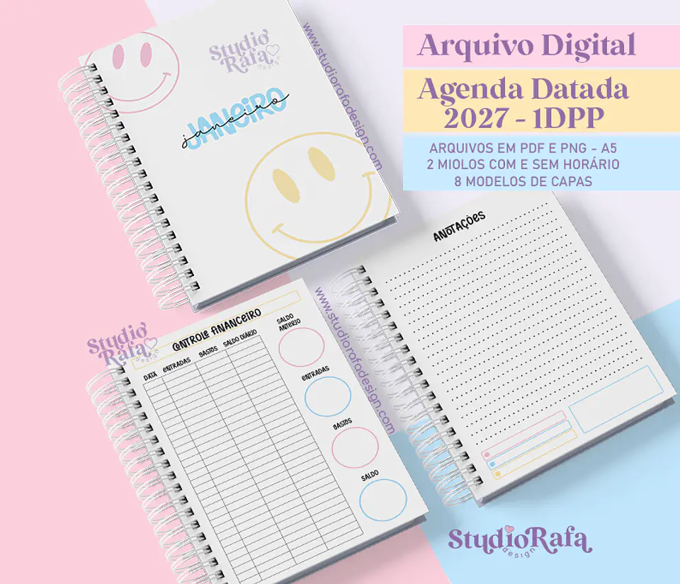 Agenda Datada 2027 Smile – 1DPP 4