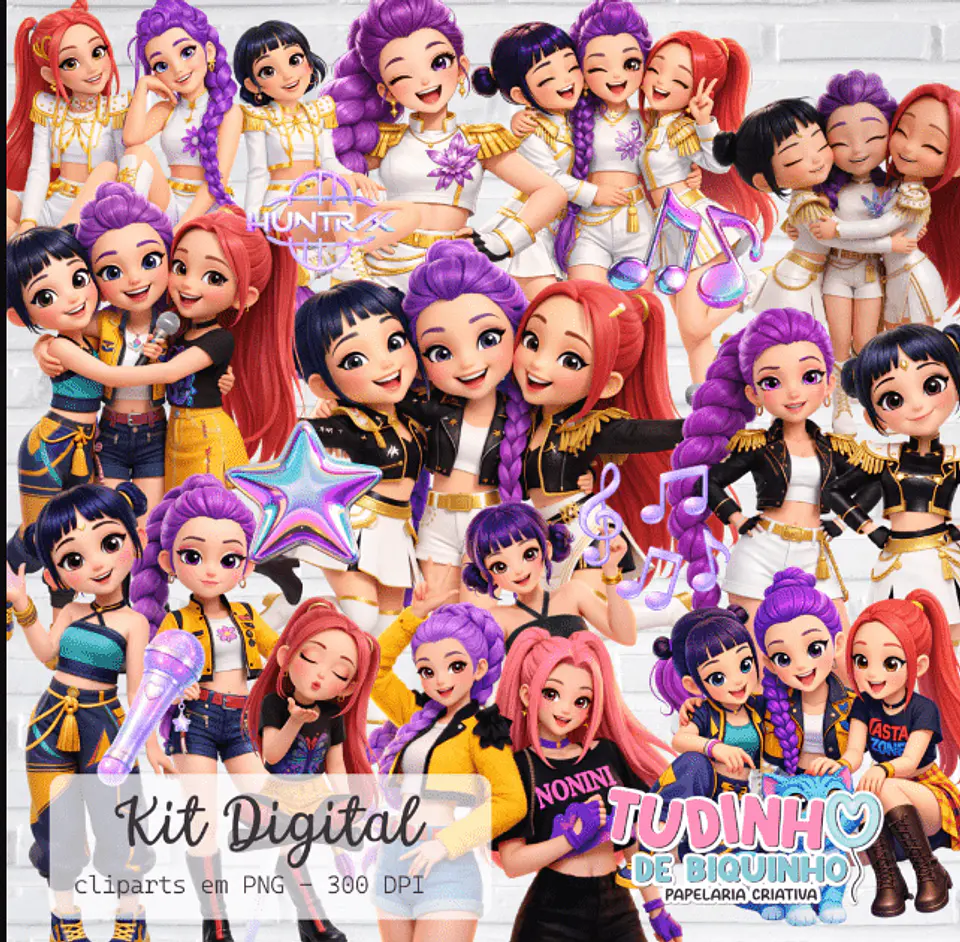 Guerreiras do Kpop 3D 1