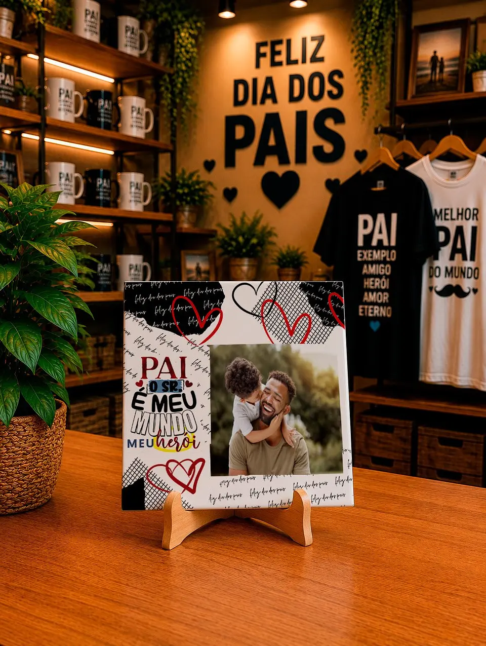 Sublimação Dia dos Pais - Artes para Canecas,Azulejos e Chopp 7