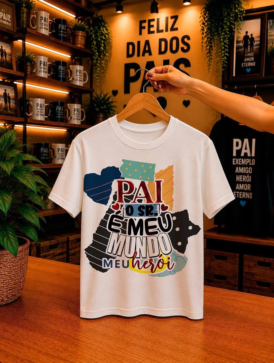 Sublimação Dia dos Pais - Artes para Canecas,Azulejos e Chopp 10