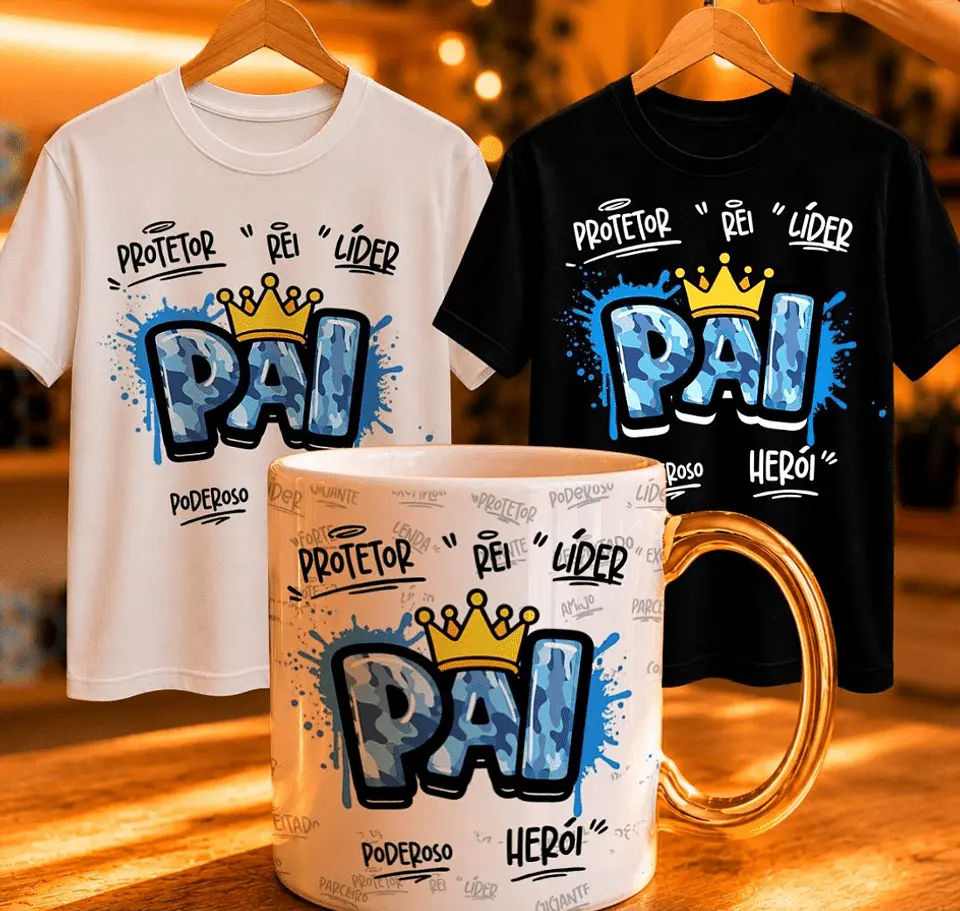 KIT FRASES PAI 2026 - Sublimação 1