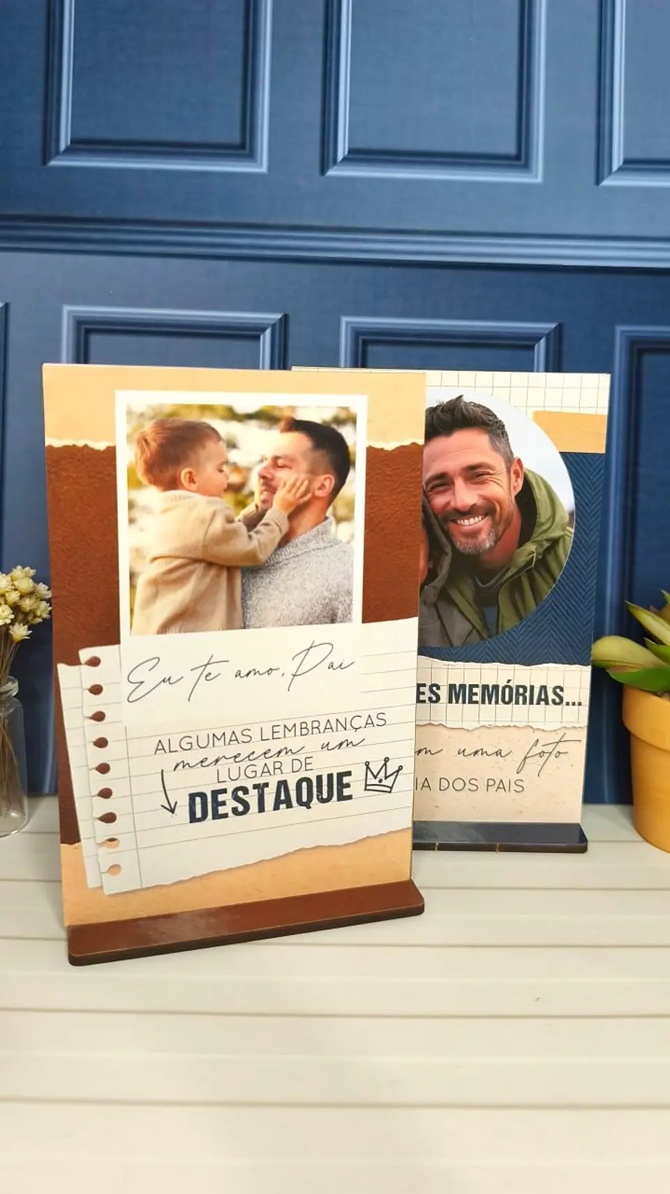 Arte Para Placa MDF 10x15 - Dia dos Pais 2